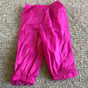 LL Bean rain pants